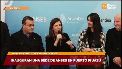 Inauguran una sede de ANSES en Puerto Iguazú