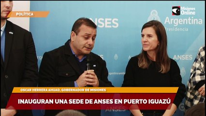 Inauguran una sede de ANSES en Puerto Iguazú