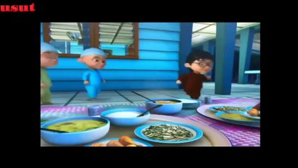 Upin ipin Marhaban Ya Ramadhan