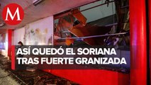 En CdMx, colapsa techo de supermercado en la alcaldía Benito Juárez; hay un lesionado