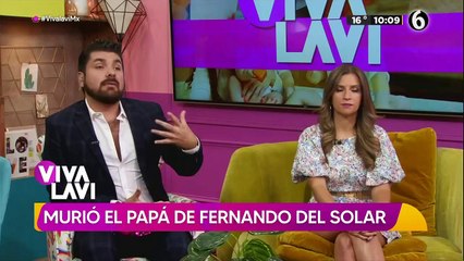 Fernando Del Sola da emotivo último adiós a su padre