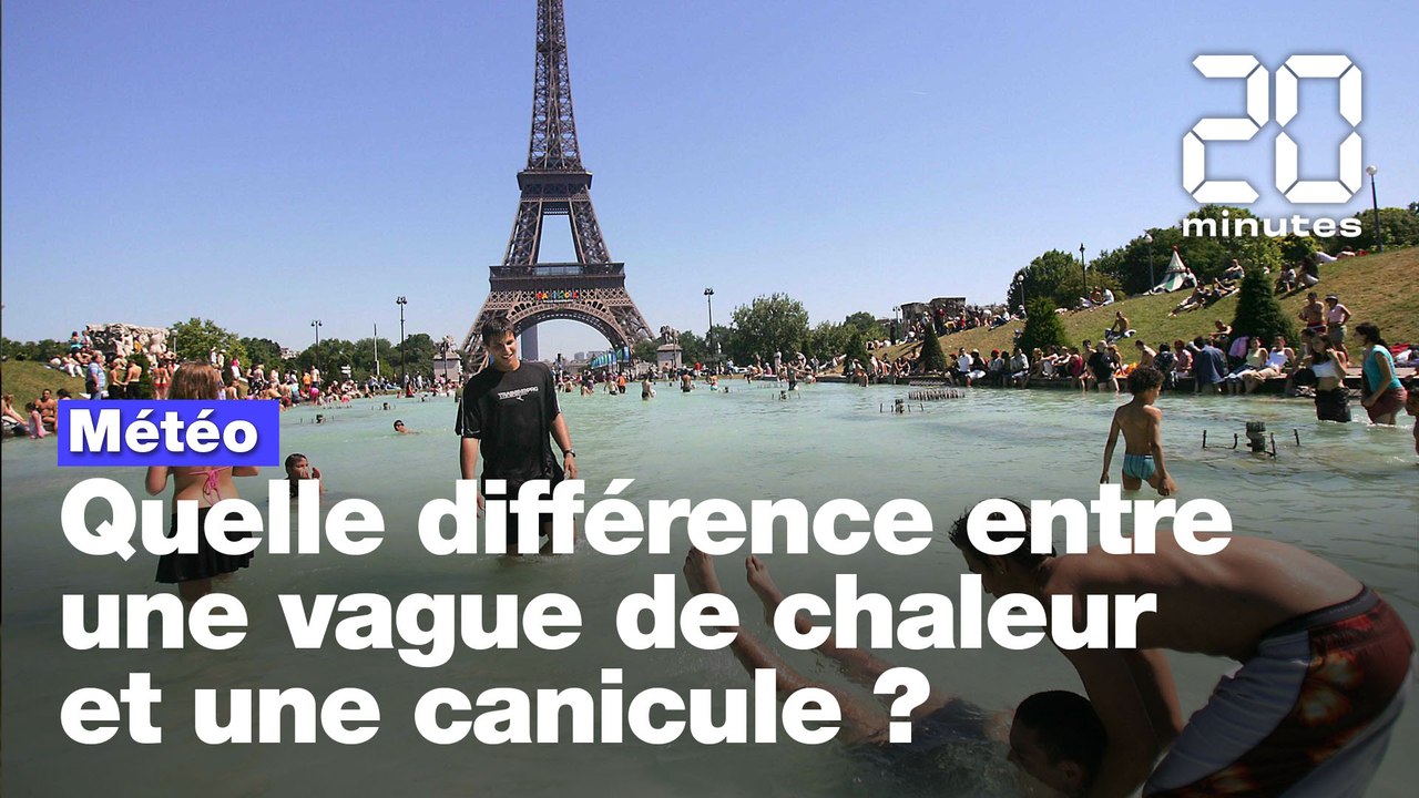 C'est quoi la différence entre une vague de chaleur et une canicule ?