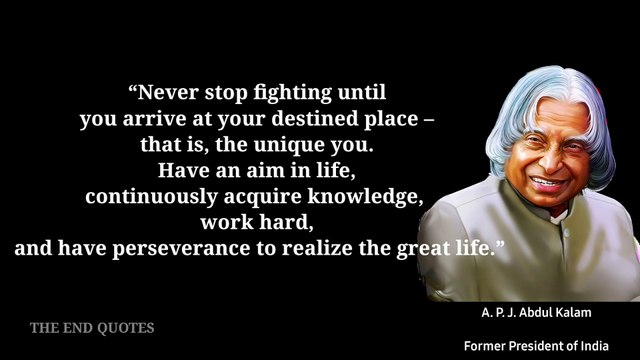 25 Best Motivational Quotes from Dr. APJ Abdul Kalam That Will Inspire You || QUOTES