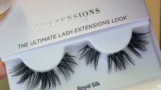 First Time Applying KISS Lash Extensions