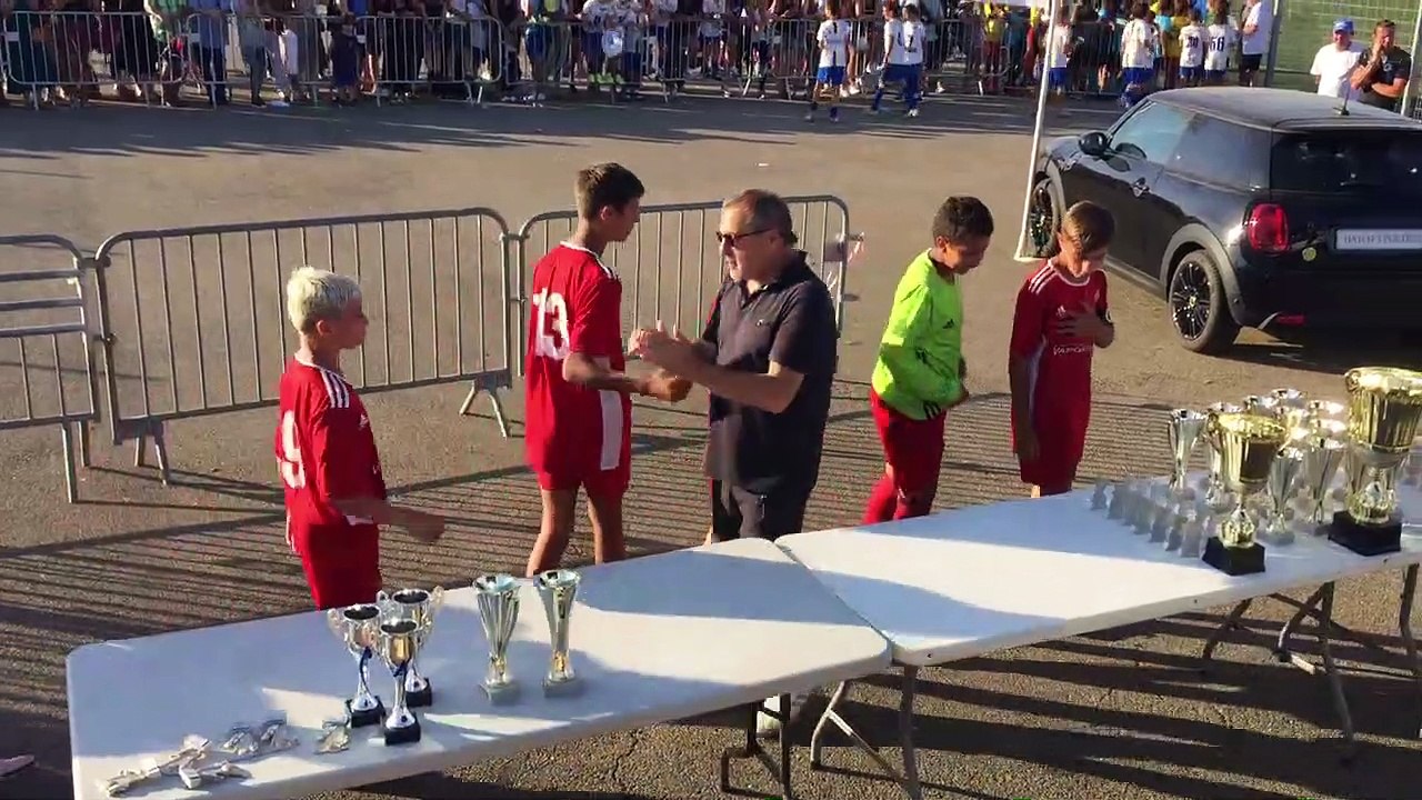 Tournoi FJE Biguglia: Remise de prix par JP Cappuri