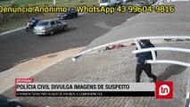 PC de Apucarana divulga imagens de suspeito de roubos; veja
