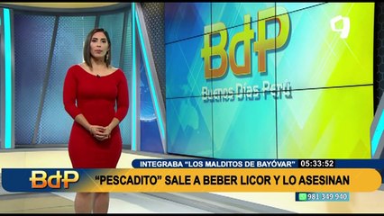 Asesinan a 'pescadito', peligroso delincuente de la banda criminal Los Malditos de Bayóvar