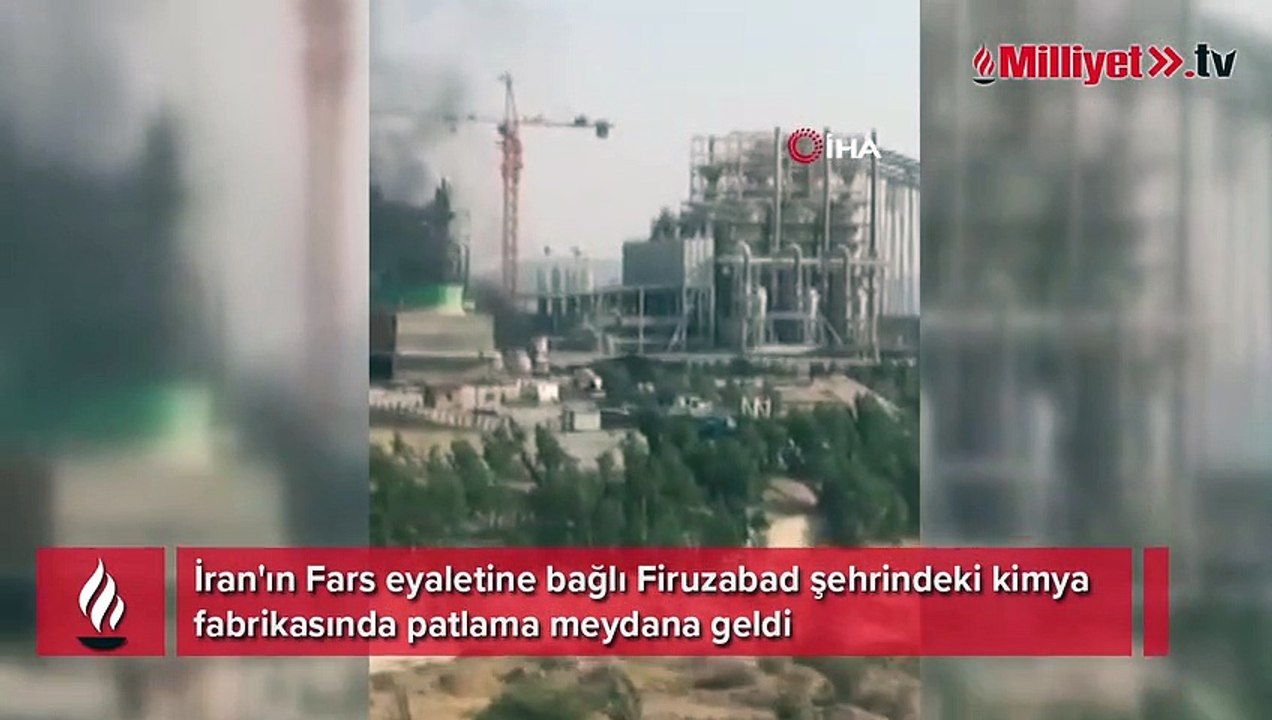 İran'da kimya fabrikasında patlama: 72 kişi hastaneye kaldırıldı