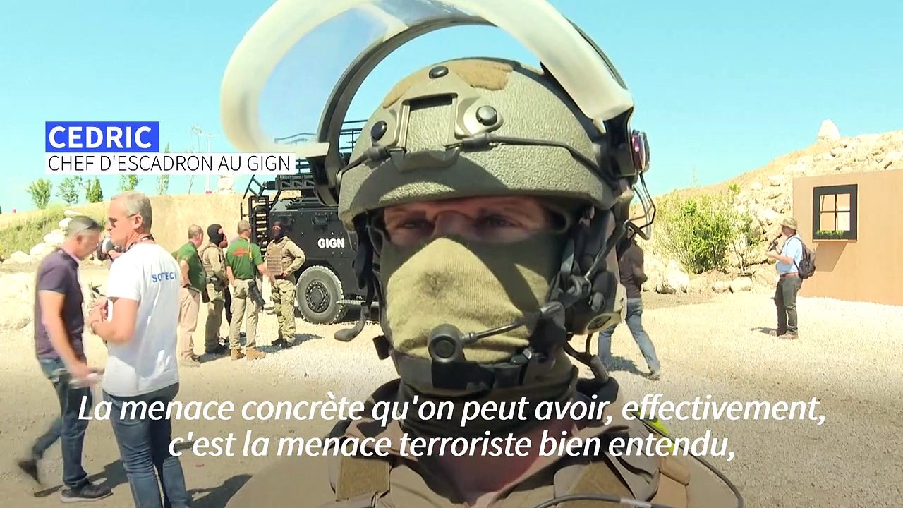 Le GIGN et le RAID à l'assaut du salon de la sécurité Eurosatory