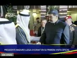 Presidente Maduro llega a Kuwait en su primera visita oficial en el contexto de la gira euroasiática