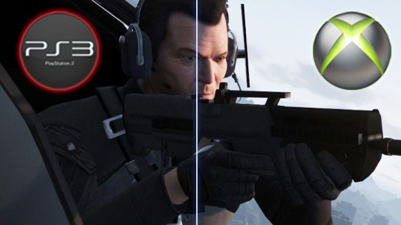 Grand Theft Auto 5 - Grafikvergleich zwischen PS3- und Xbox-360-Version