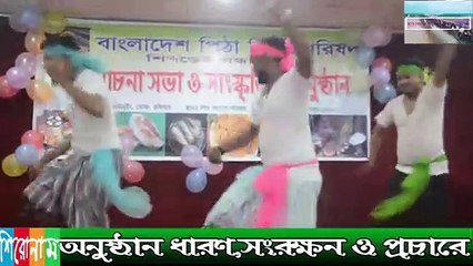 বাংলাদেশ পিঠা শিল্প পরিষদ শিকড়ের সন্ধানে মিলি,আলোচনা সভা ও সাংস্কৃতিক অনুষ্ঠানে দলীয় নৃত্য