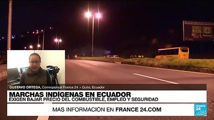 Tải video: Informe desde Quito: cientos de indígenas salen a marchar para reivindicar sus derechos