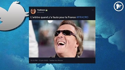 Twitter scandalisé par l'arbitrage de France-Croatie