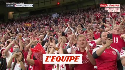 Les buts de Danemark-Autriche - Foot - Ligue des nations