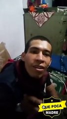 Hombre se hace viral por amenazar con curiosa frase: "en las patas para que te quedes tuerto"