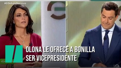 Olona le ofrece a Moreno Bonilla ser vicepresidente en Andalucía