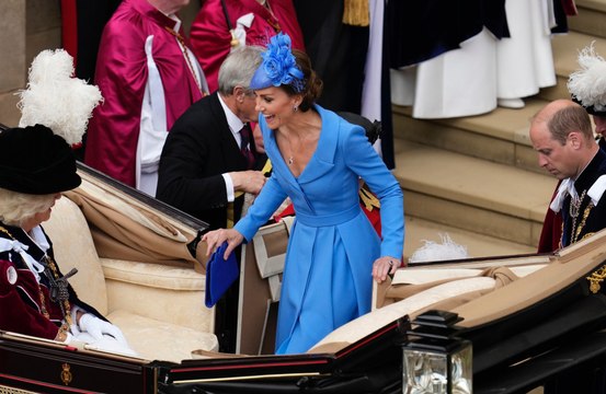 Queen Elizabeth leads Royals at Order of Garter service after Prince Andrew banished from ceremony