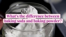 Baking Soda vs. Baking Powder—What's the Difference?