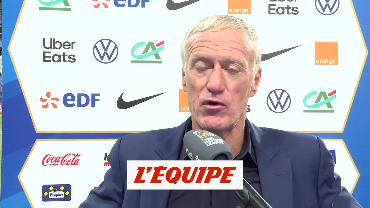 Deschamps : «Le constat fait mal». - Foot - Ligue des nations - Bleus