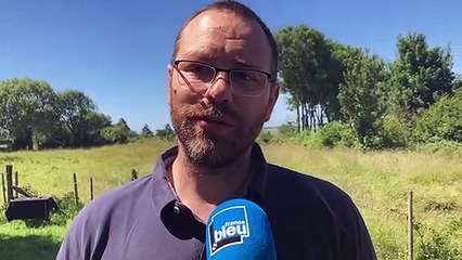 Le vétérinaire mandaté par la préfecture de la Somme pour évaluer l'état de santé de Titine, le sanglier