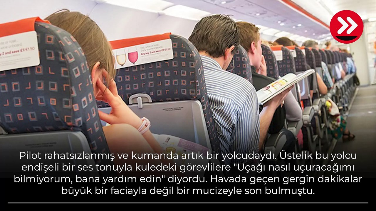 Havada büyük panik! 'İyi değilim' diyen pilot tuvaletten çıkamadı, ortalık karıştı