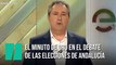Juan Espadas: El minuto de oro en el debate de las elecciones de Andalucía