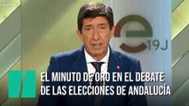 Juan Marín: El minuto de oro en el debate de las elecciones de Andalucía