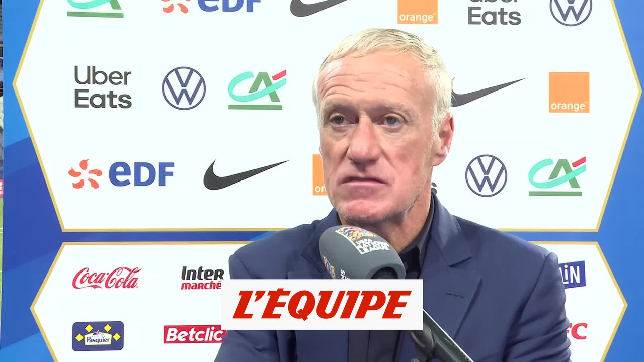 Deschamps évoque Clauss et la blessure de Koundé - Foot - Ligue des nations - Bleus