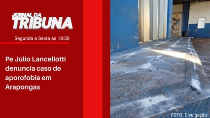 Pe Júlio Lancellotti denuncia caso de aporofobia em Arapongas