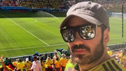 Lincoln Palomeque llevó a su hijo a El Campín y se mostró emocionado