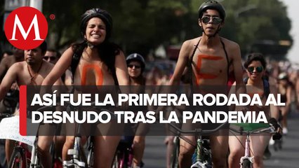 Después de dos años regresa la "rodada al desnudo"