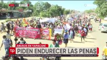En Yapacaní piden endurecer leyes contra infanticidios, feminicidios y abusos sexuales