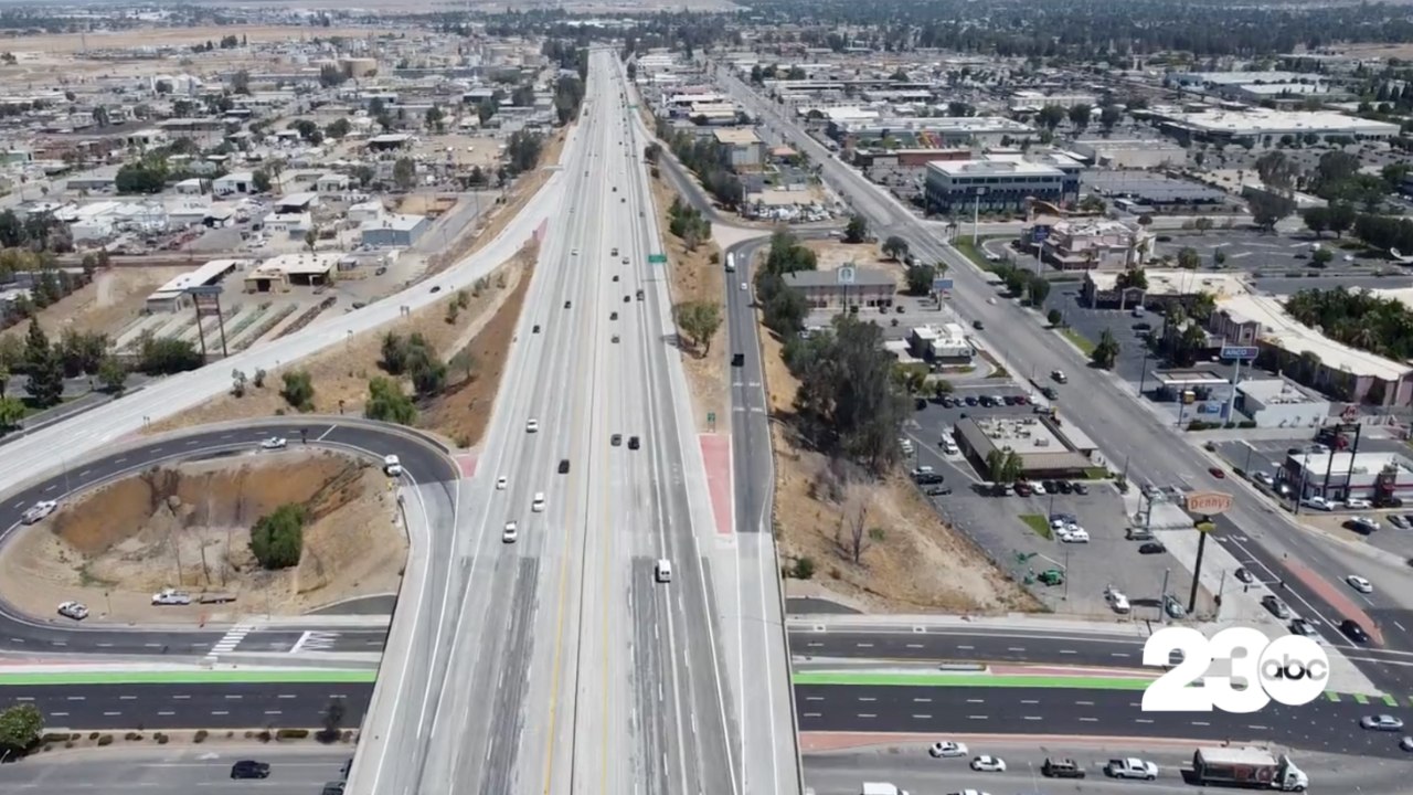 Highway 99 rehabilitation project nears completion in Bakersfield