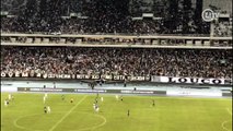 Torcida do Botafogo canta 'time sem vergonha' no Niltão Santos