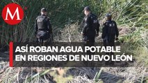 Localizan más tomas clandestinas de agua en Nuevo León