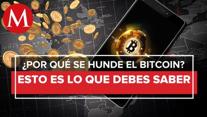 Bitcoin profundiza su caída por debajo de los 25 mil dólares; está en su nivel más bajo en 18 meses