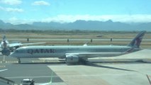 Qatar Airways A350-1000 Take Off & Landing At Cape Town International Airport (4K)