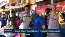 Polisi Bekuk Tiga Spesialis Pembobol Minimarket
