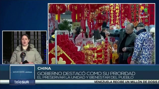 Pueblo de China espera la llegada del Año Nuevo Lunar