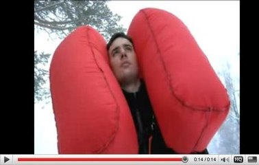 En vidéo : l'airbag pour skieur en cas d'avalanche, démonstration