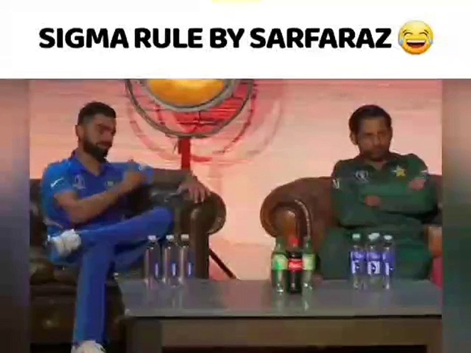 Sigma Rule By Sarfaraz Khan , " when you are unable to speak English , just agree with your friend "