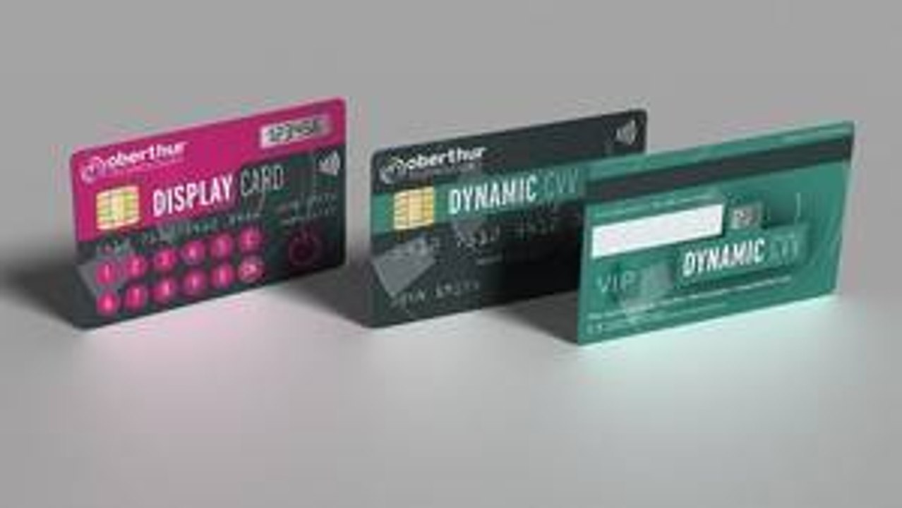 Eine neue technologie, die ihre bankkarte absolut sicher macht