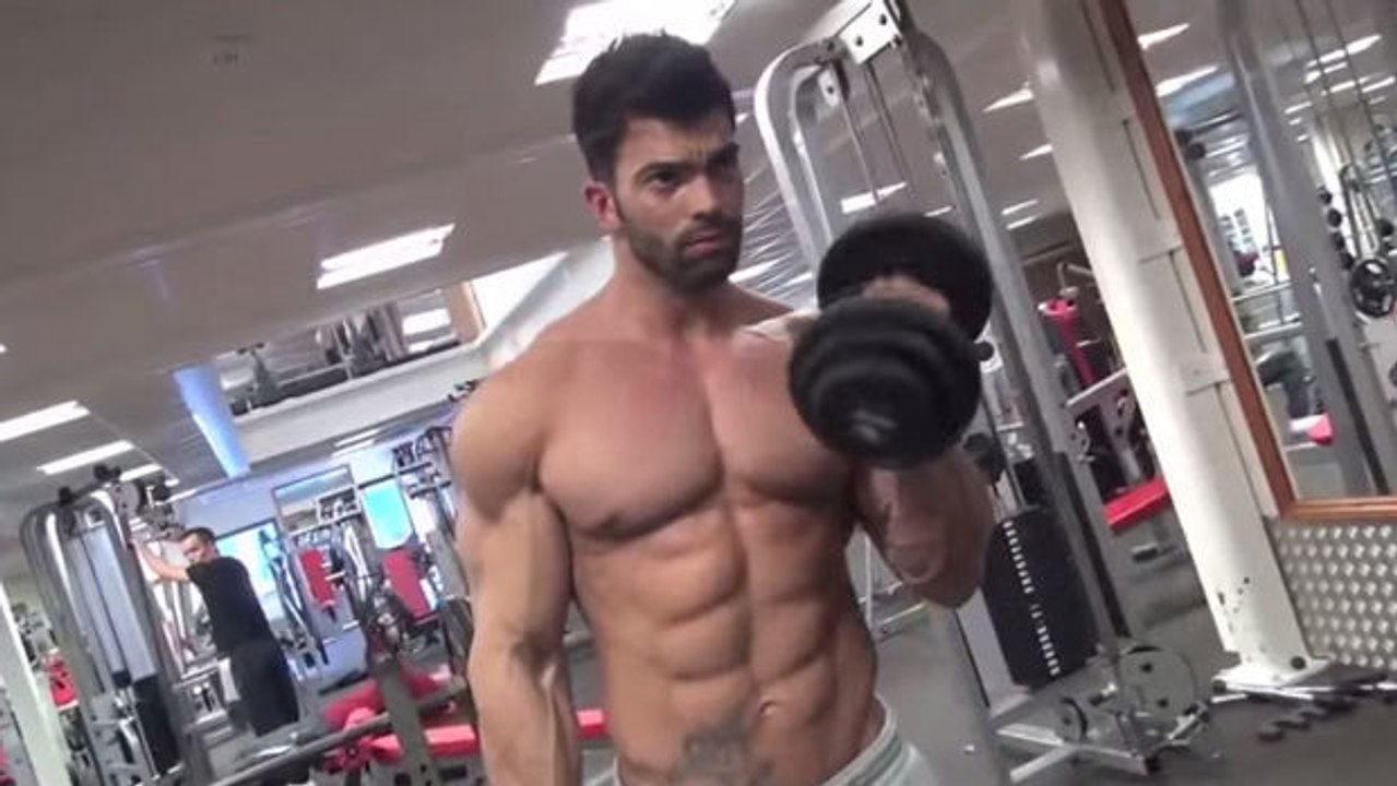 Das spektakuläre Training von Lazar Angelov und Sergi Constance