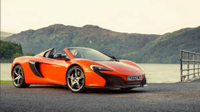 Der McLaren 650S Spider, einer der leistungsstärksten Sportwagen der Welt