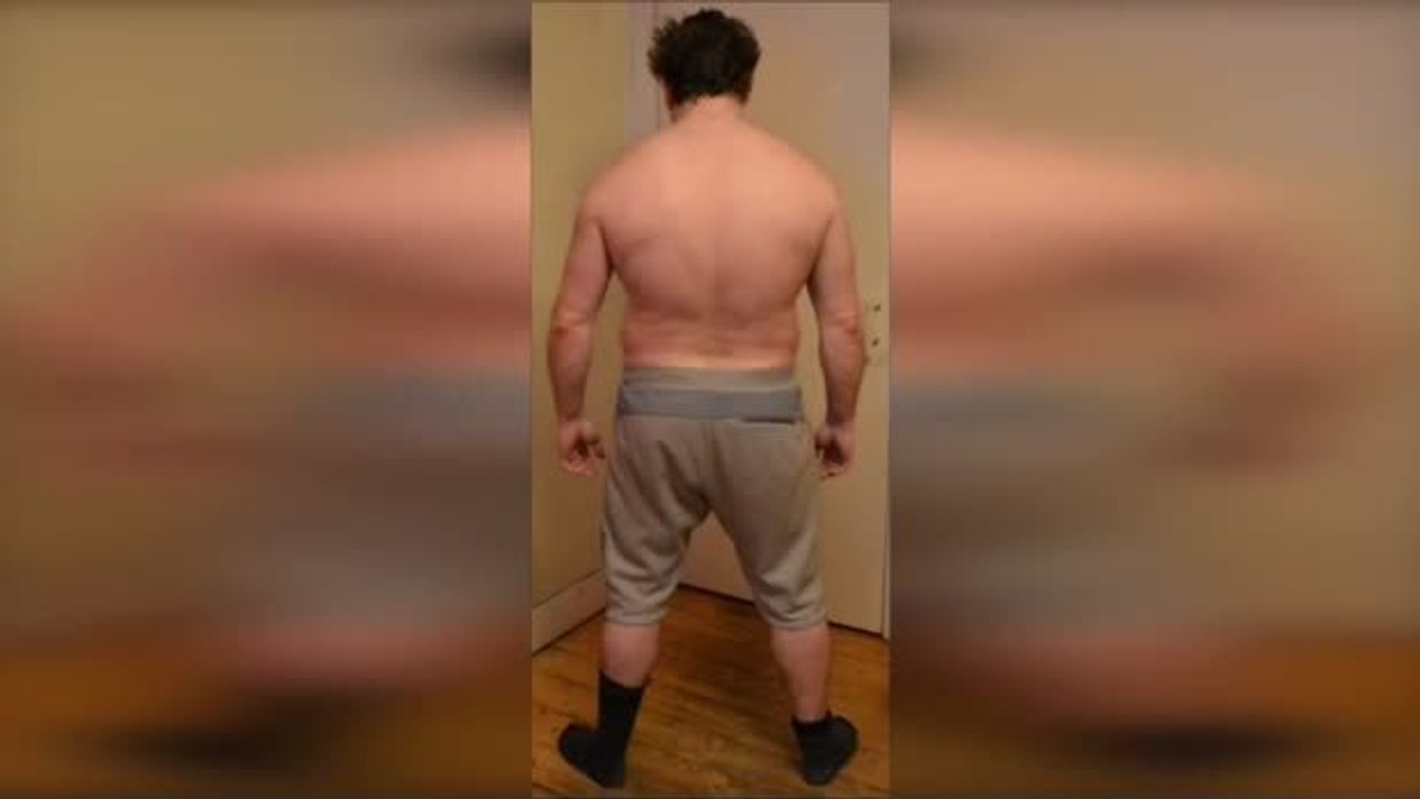 Verwandlung: ein 48-jähriger Mann nimmt 14kg in weinigen Wochen ab