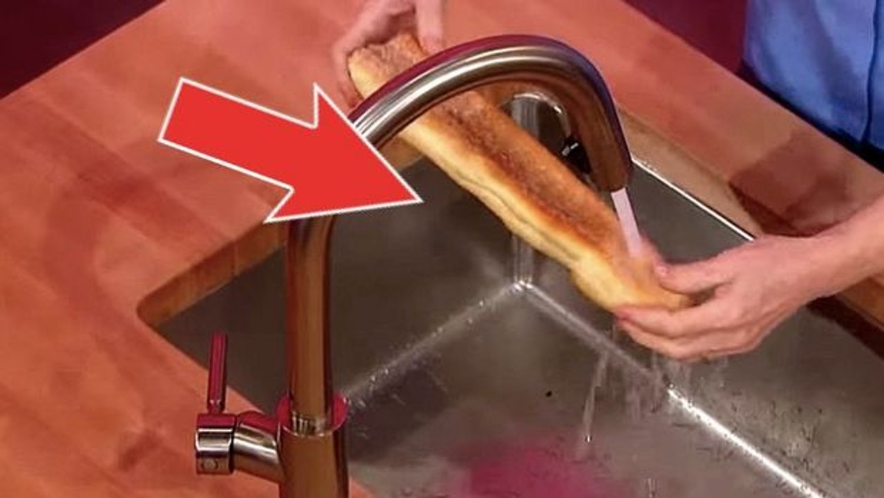 Das Baguette ist nicht mehr knusprig? Dieser Trick schafft Abhilfe!