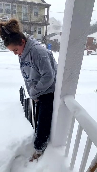 Falling Backward into Fluffy Snow
