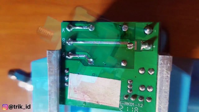 12 to 5V Wireless Relay Switch 1 Channel Bisa pakai Charger HP