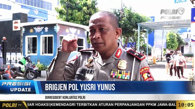 PRESISI Update 10.00 WIB Korlantas Polri Akan Mengganti Warna Dasar Pelat Nomor Kendaraan.